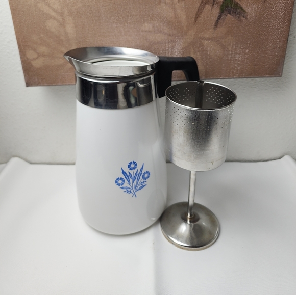 Corningware Kitchen Corning Ware Stove Top Coffee Pot Percolator
